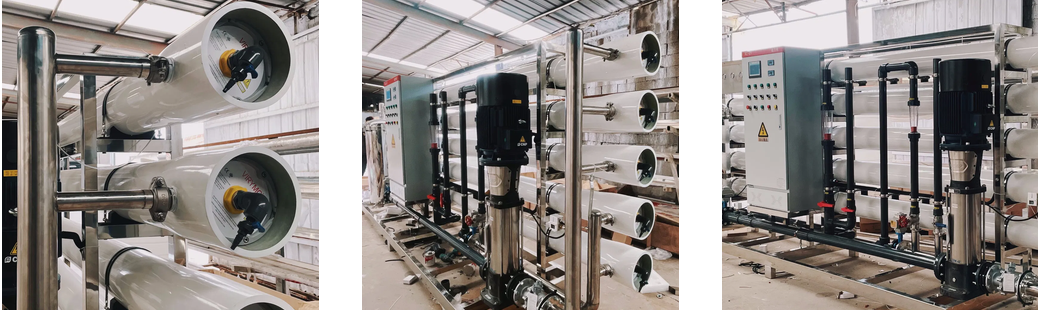 YUFENG 20t/h reverse osmosis water purification system with automatic control YUFENG 20t/h reverse osmosis water purification system with automatic control