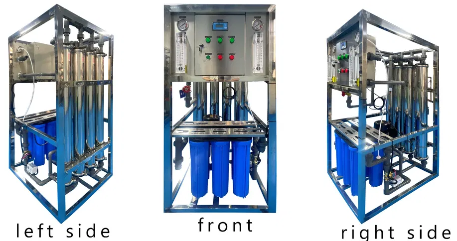 reverse osmosis water purification system.