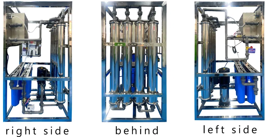 reverse osmosis water purification system.